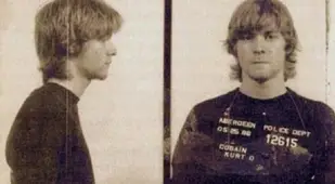 Kurt Cobain Mugshot