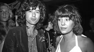 Pamela Des Barres And Jimmy Page