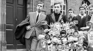 Mod Showing Off Scooter