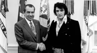 Nixon With Elvis