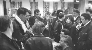 Rockers At Roadside Cafe