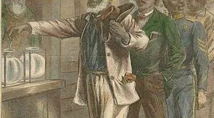 The First Black Vote Illustration