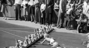 Babies Crawling Finish Line