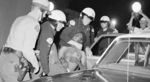Watts Riot Cops Man