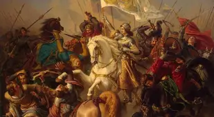 Joan Of Arc In Battle