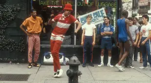 Breakdancers Red Kangol Hat