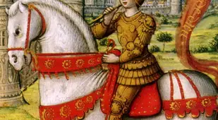 Joan Of Arc on a Horse