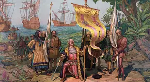 Columbus Declaring His Discovery