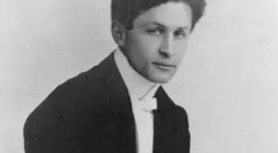 Harry Houdini In Handcuffs