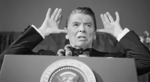 Reagan Funny Face