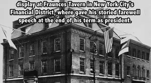 George Washington Tooth New York Facts