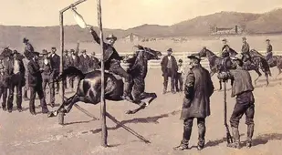 Goose Pulling Animal Blood Sports
