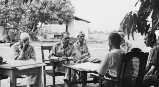 American Officers Surrender To Japan