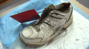 Disembodied Foot And Shoe
