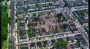 Move Bombing Aerial Photo