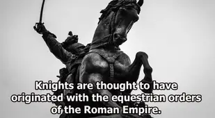 Medieval Knights Facts Roman Empire