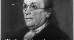 Franklin Wearing Glasses