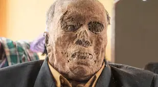 Closeup Of Toraja Mummy