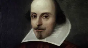Oil Painting Of Shakespeare