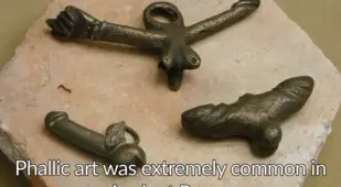 Metal Phallic Art Ancient Rome Facts