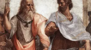 Plato Flipping Off