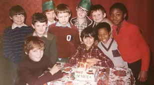 Kids At A Birthday Party