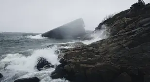 Waves Hit Under