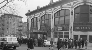 Outside The Audubon Ballroom