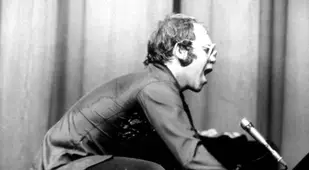 Elton John On Piano Stool