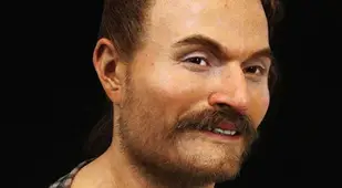 Bust Of Iron Age Man