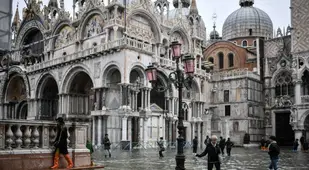 High Tide Of Venice Flood