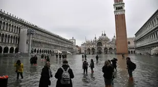 Venice Square Flood