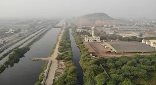 Aerial Photo Ghazipur