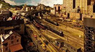 Rod Stewarts Model Train Bridge