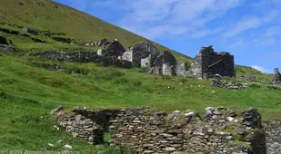 Abandoned Village Blasket Islands