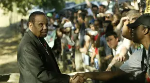 Joe Jackson Meeting Fans