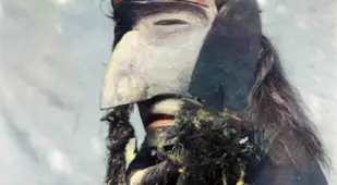 Big Native American Mask