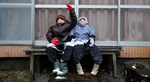 Farming Couple Dolls