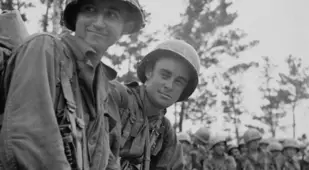 Us Marines In Truck
