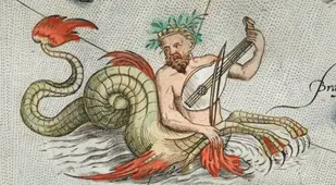 Painting Of An Ichthyocentaur