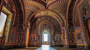 Colorful Archs Of Sammezzano