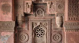 Sculpted Castle Wall