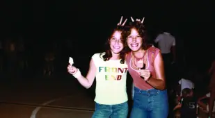 Two Friends In Summer Camp