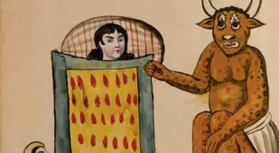 Demon Visiting Person Sleeping