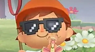 Orchid Mantis In Animal Crossing