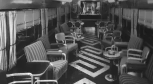 Baltimore Ohio Lounge Car