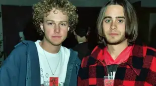 Devon Gummersall And Jared Leto