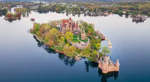 Boldt Castle Aerial View