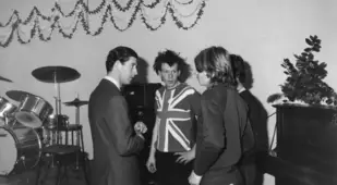Prince Charles Meets Punks