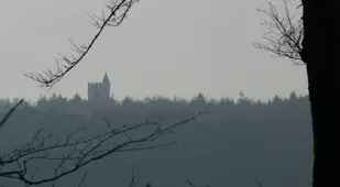 King Alfreds Tower On Dour Day